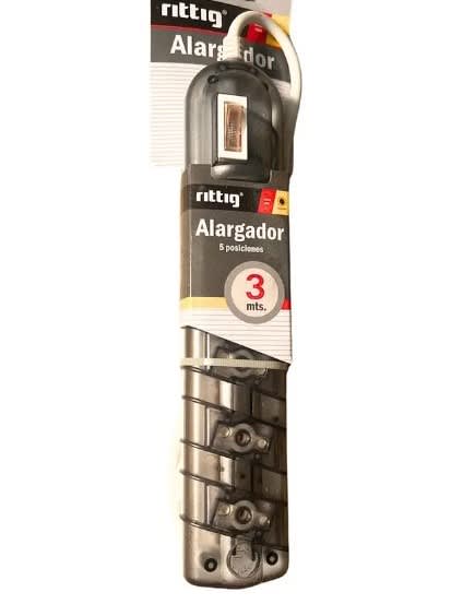 ALARGADOR 5 POSICIONES 3 MTRS CON INTERRUPTOR1