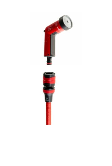 MANGUERA10mts FITT YOYO GO 1/2+SPRAY GUN2