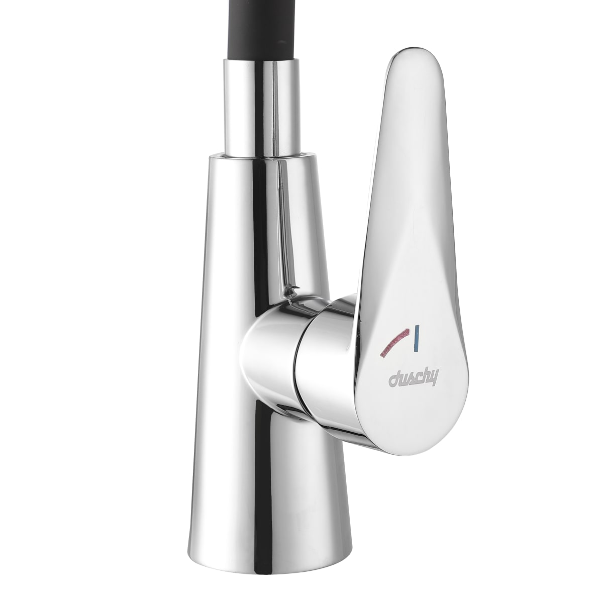 MONOMANDO LAVAPLATOS FLEXIBLE NEGRO DUSCHY2