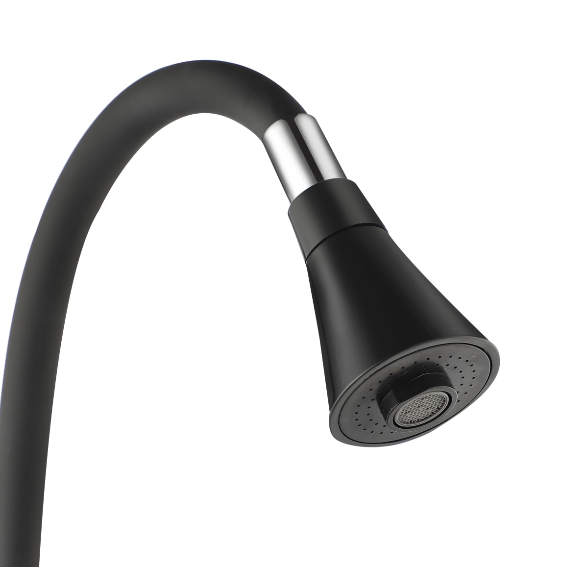 MONOMANDO LAVAPLATOS FLEXIBLE NEGRO DUSCHY3