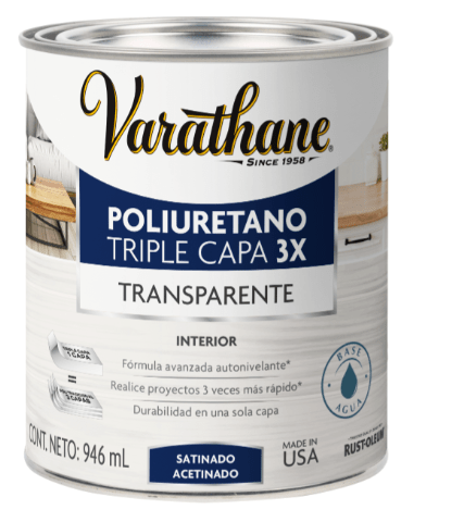 BARNIZ POLIURETANO TRIPLE CAPA 3X VARATHANE2