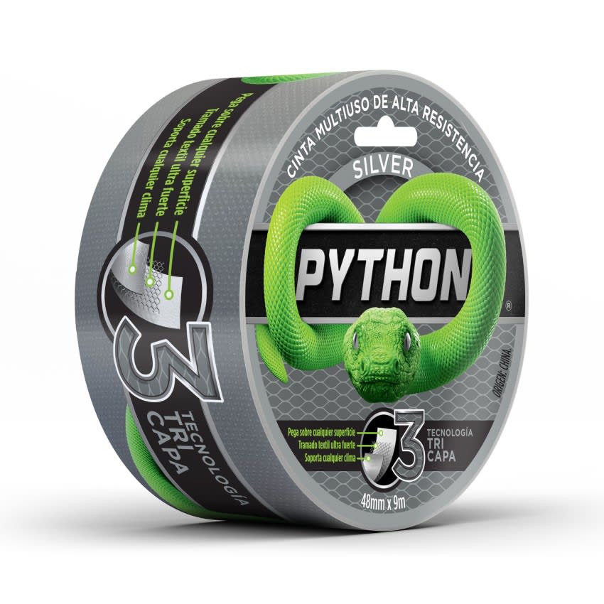 CINTA PARA DUCTO PYTHON SILVER1