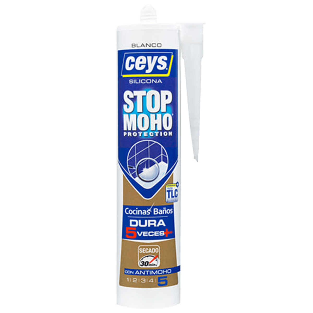 SILICONA CON FUNGICIDA STOP MOHO CEYS1