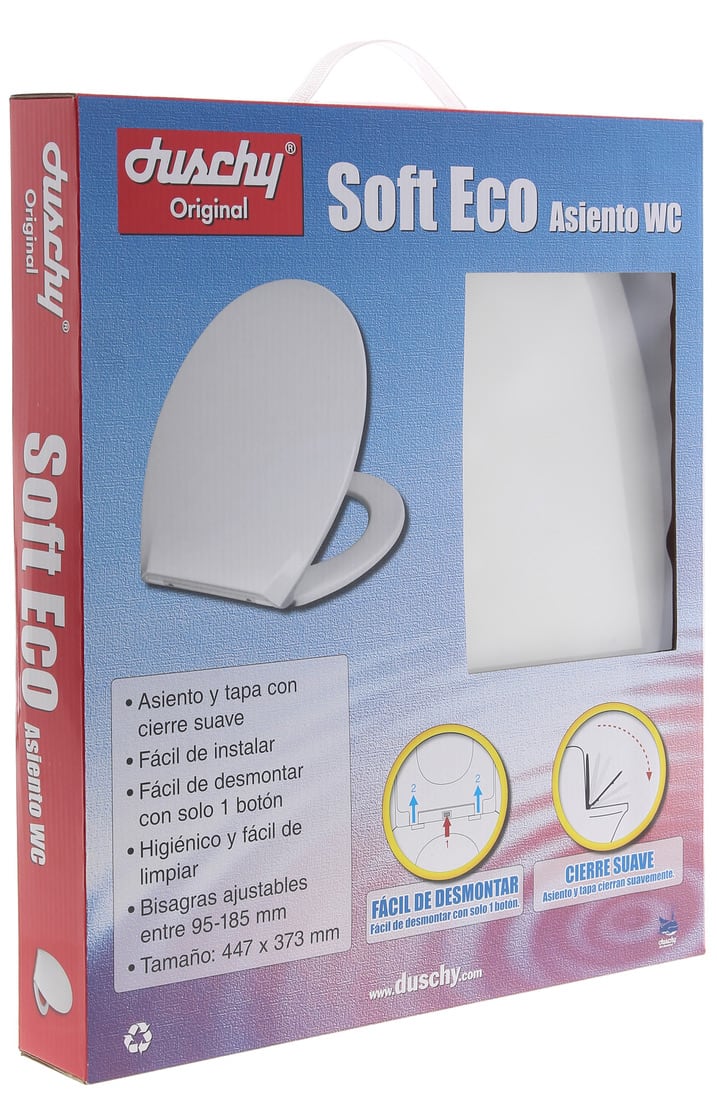 ASIENTO TAPA WC SOFT ECO DUSCHY1