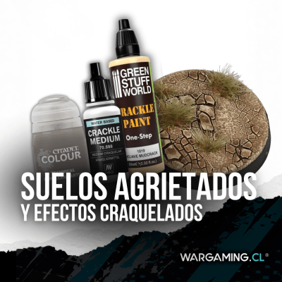 Suelos agrietados y efectos craquelados