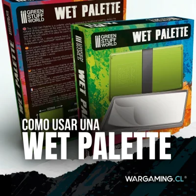 Ventajas de usar una WET PALETTE