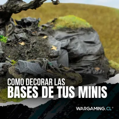 Como decorar las bases de tus minis.
