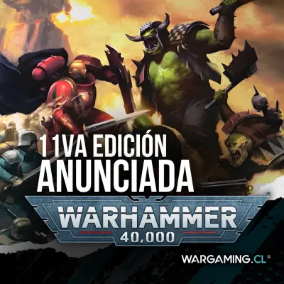 ANUNCIO DE 11VA EDICIÓN WARHAMMER 40K 