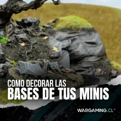 Como decorar las bases de tus minis.