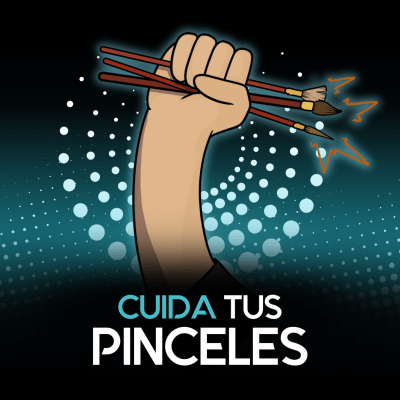 Cuidado de Pinceles