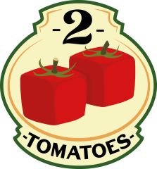 2 TOMATOES