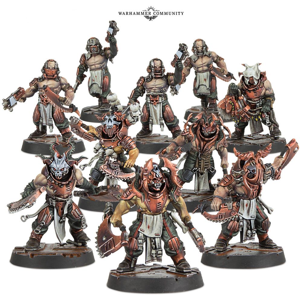 NECROMUNDA: CORPSE GRINDER GANG CARDS | Wargaming.cl