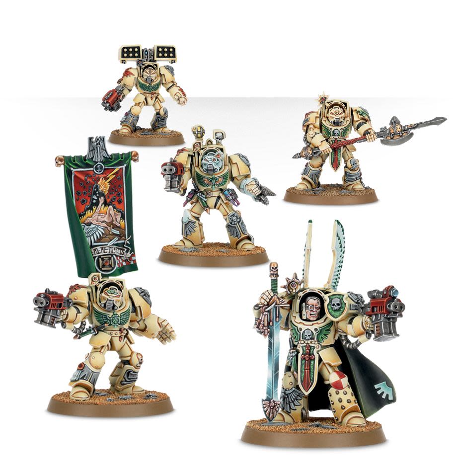 DARK ANGELS DEATHWING COMMAND SQUAD Wargaming.cl