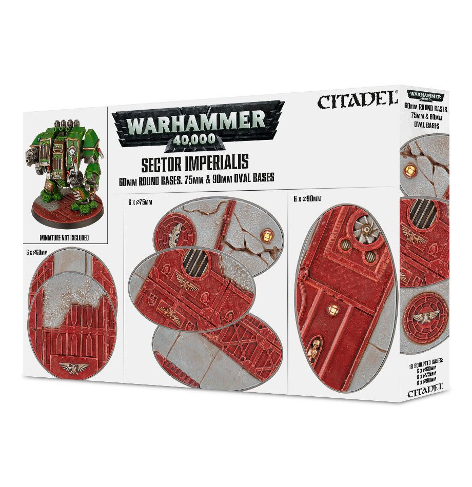 GAMES WORKSHOP 99120299034 Figura De Acción Age Of Sigmar Shattered Dominion Bases Redondas, 40/65 Mm