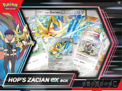 POKÉMON TCG: SPANISH HOP’S ZACIAN EX BOX