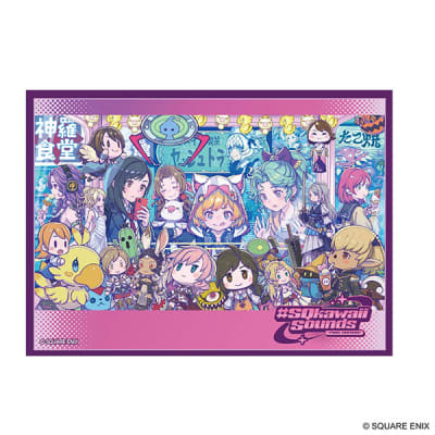 CARD SLEEVES: FINAL FANTASY- #SQKAWAII (FFCSS-18) (100CT)