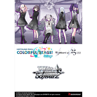 WEISS SCHWARZ: HATSUNE MIKU COLORFUL STAGE! NIGHTCORD AT 25:00 TRIAL DECK