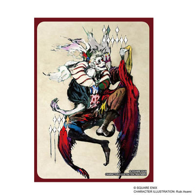 CARD SLEEVES: FINAL FANTASY VI- KEFKA (FFCSS-12) (100CT)