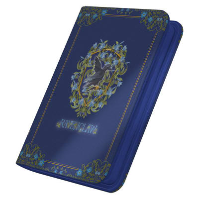 PORTFOLIO: 8-POCKET ZIPFOLIO 160+ XENOSKIN- HARRY POTTER- 4 HOUSES- RAVENCLAW
