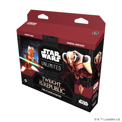 STAR WARS UNLIMITED - TWILIGHT OF THE REPUBLIC TWO-PLAYER STARTER ENGLISH