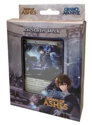 GRAND ARCHIVE TCG - DAWN OF ASHES - STARTER DECK - RAI