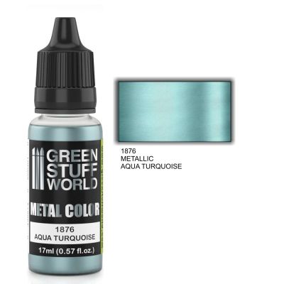 PINTURA METALICA AQUA TURQUOISE