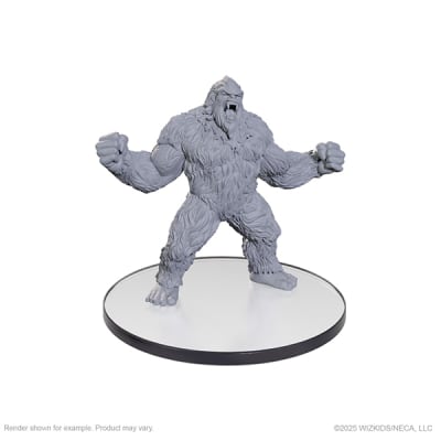 WIZKIDS DEEP CUTS MINIATURES: UNPAINTED MINIS- WAVE 26- BIGFOOT
