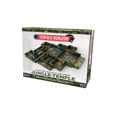 TENFOLD DUNGEON: MODULAR TERRAIN SET- JUNGLE TEMPLE