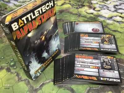 BATTLETECH - ALPHA STRIKE SUCESSION WARS CARD