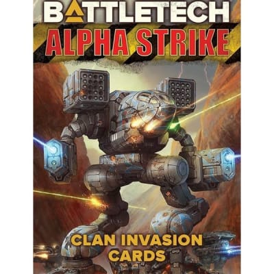 BATTLETECH - ALPHA STRIKE CLAN INVASION CARDS