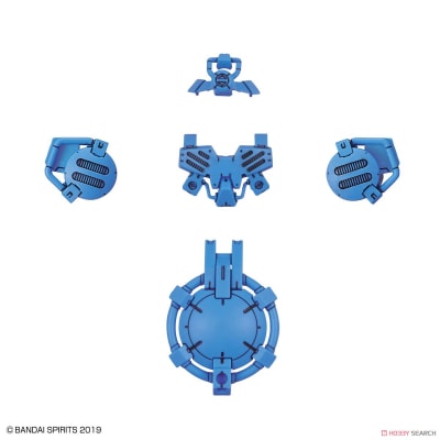 30MM 1/144 OPTION ARMOR FOR SPECIAL SQUD [PORTANOVA EXCLUSIVE/LIGHT BLUE]