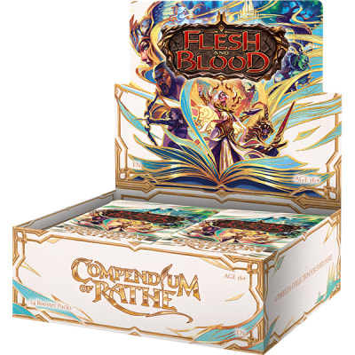 FLESH AND BLOOD TCG: COMPENDIUM OF RATHE BOOSTER DISPLAY