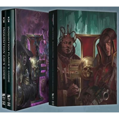 WARHAMMER 40K IMPERIUM MALEDICTUM RPG: INQUISITION GUIDES (COLLECTOR'S EDITION)