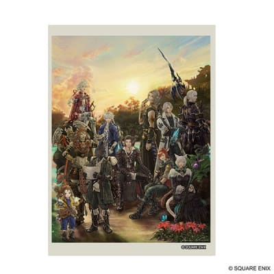CARD SLEEVES: FINAL FANTASY XIV- FFXIV (FFCSS-19) (100CT)