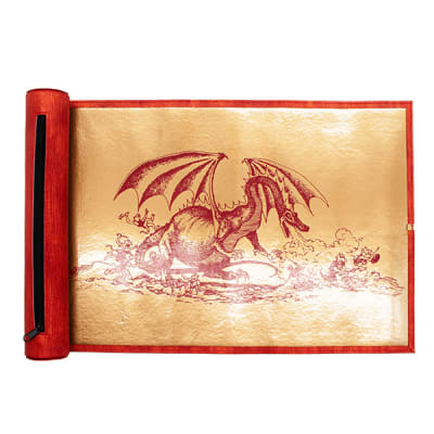 DICE CASE: D&D DICE SCROLL- 50TH ANNIVERSARY