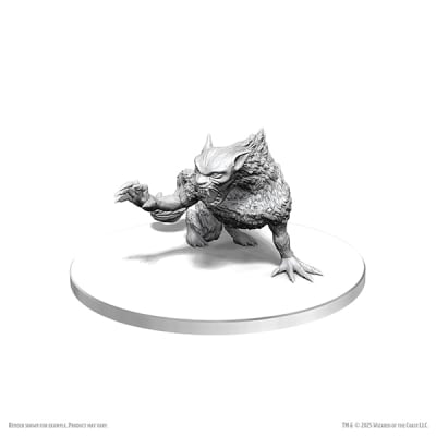 D&D NOLZUR'S MARVELOUS MINIATURES: UNPAINTED MINIS- WAVE 26- BARGHEST