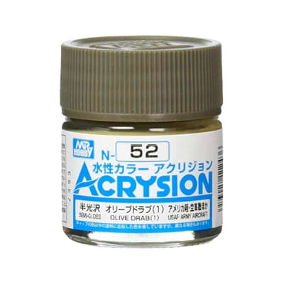 N52 ACRYSION COLOR OLIVE DRAB