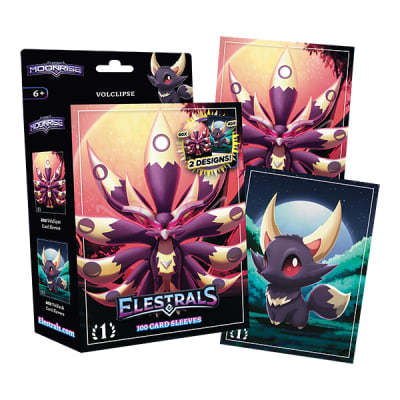 ELESTRALS: MOONRISE- CARD SLEEVES- VOLCLIPSE (60+40 CT)