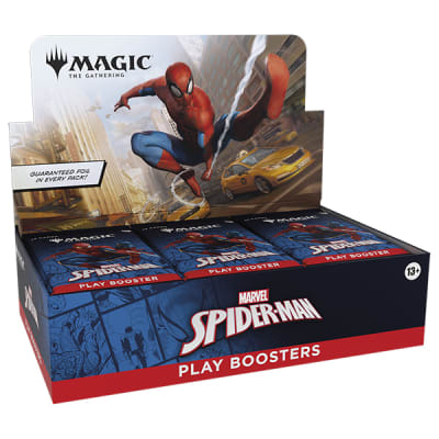 MTG: SPANISH UNIVERSES BEYOND- MARVEL SPIDER-MAN PLAY BOOSTER DISPLAY