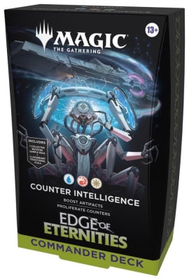MTG: EDGE OF ETERNITIES COMMANDER DECK - COUNTER INTELLIGENCE