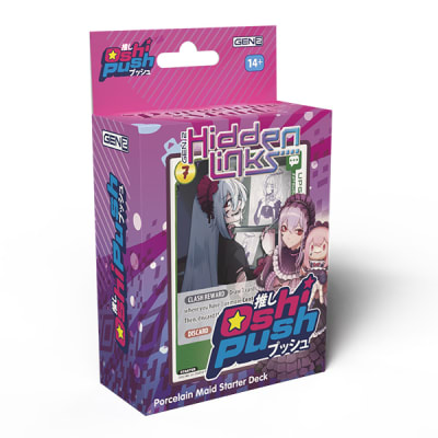 OSHI PUSH TCG: GEN TWO HIDDEN LINKS- STARTER DECK PORCELAIN MAID