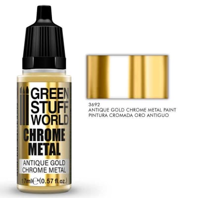 PINTURA CROMADA - ORO ANTIGUO 17ML