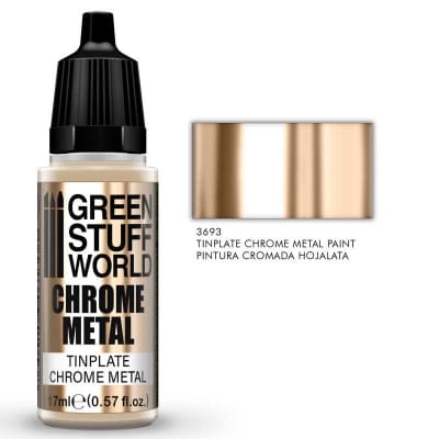 PINTURA CROMADA - HOJALATA 17ML