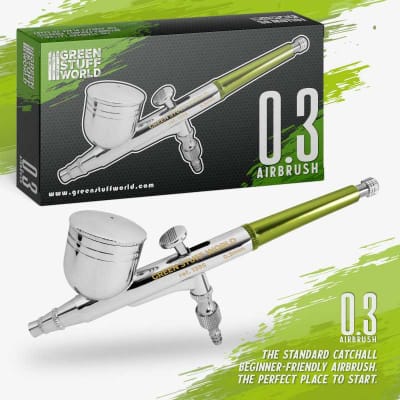 AEROGRAFO GSW DOBLE-ACCIÓN 0.3 MM