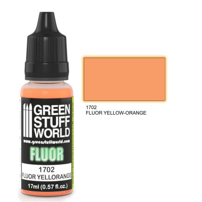 PINTURA FLUOR NARANJA MANGO