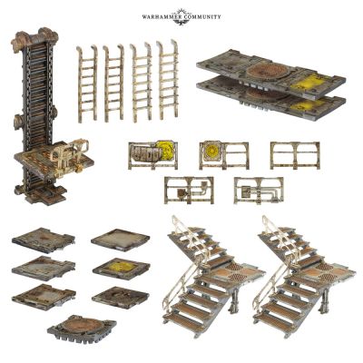 ZONE MORTALIS: PLATFORMS & STAIRS