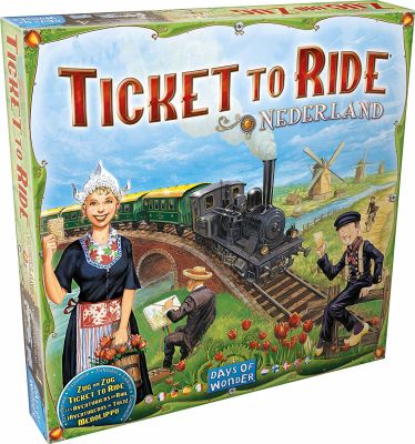 ¡AVENTUREROS AL TREN!: EXPANSION - PAISES BAJOS (ESPAÑOL/INGLES)