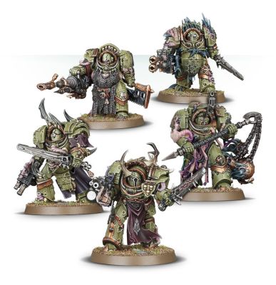 DEATH GUARD: DEATHSHROUD BODYGUARD NEW BOX | Wargaming.cl