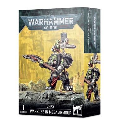 ORKS: ORK WARBOSS IN MEGA ARMOUR NUEVO ENVASE
