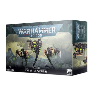 NECRON CANOPTEK WRAITHS (NEW BOX)